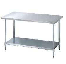 NSF Stainless Steel Work Tables for Food Processing
